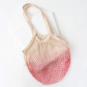 Camp collection dip dye market tote